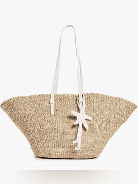 Poolside East West Charm tote